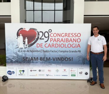 Estamos no 29º Congresso Paraibano de Cardiologia