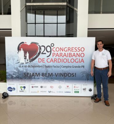 Estamos no 29º Congresso Paraibano de Cardiologia